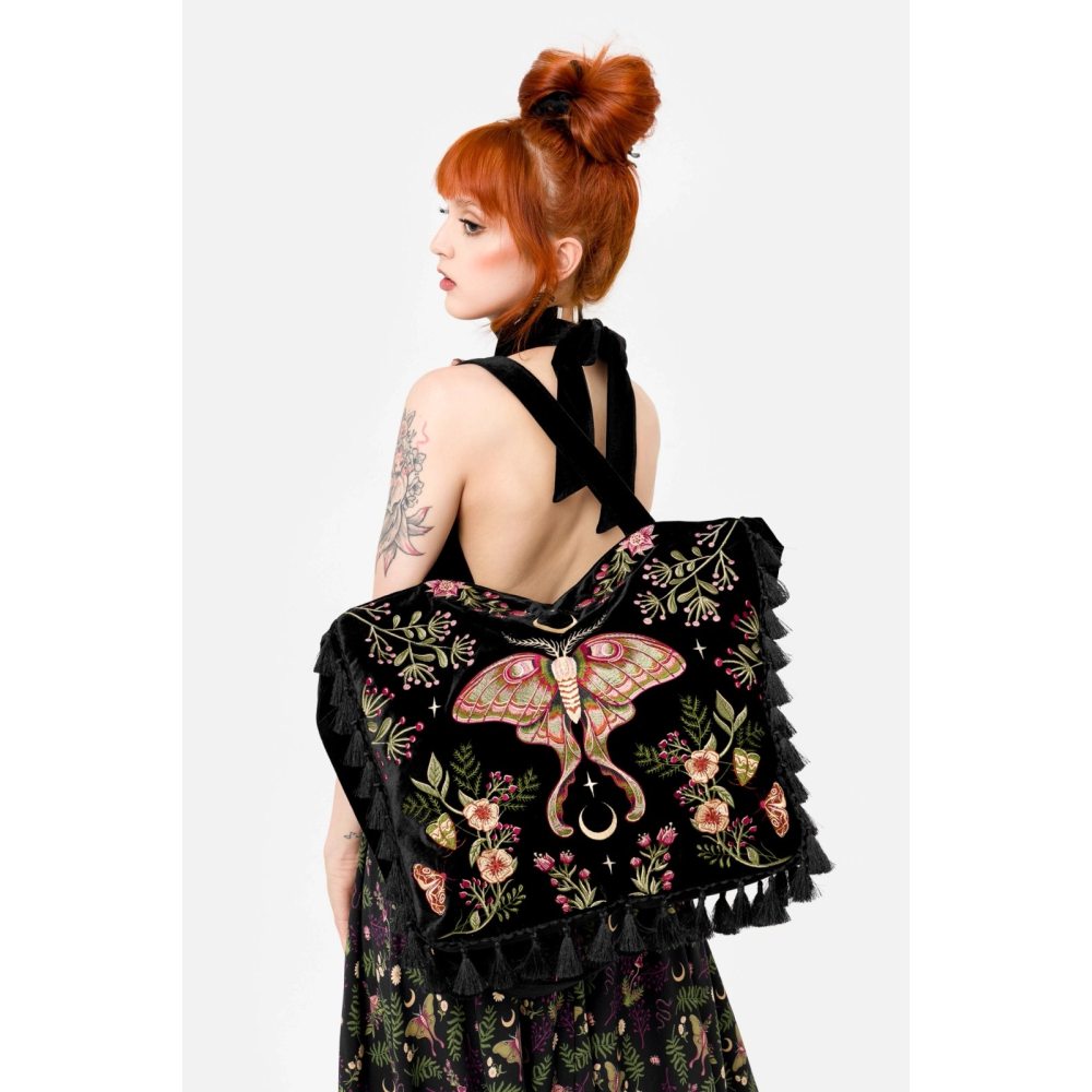 Restyle - Wilderwood Schultertasche - Schwarz